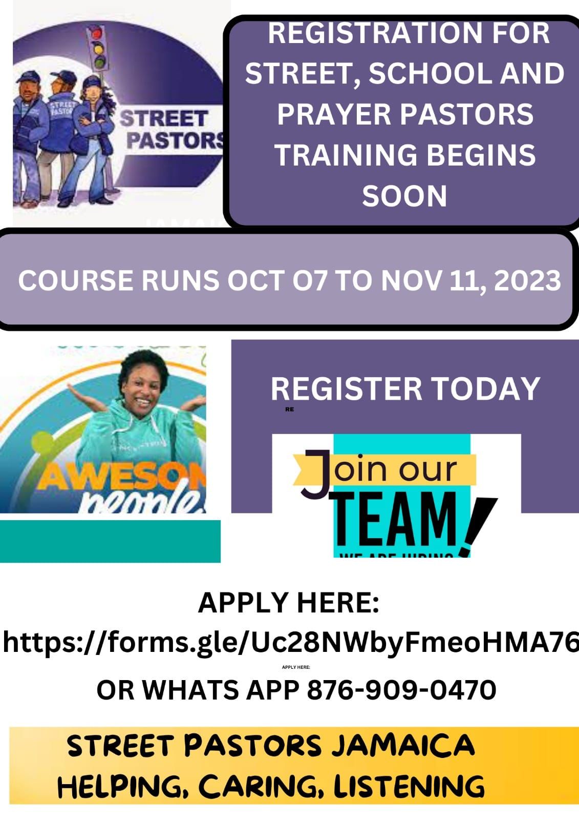 Street Pastors Training