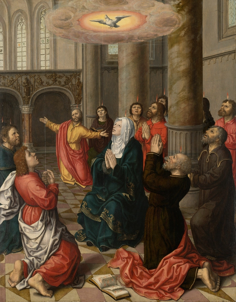 Pentecost Follower Bernard van Orley