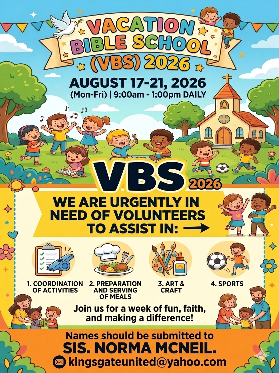 Vacation Bible School (VBS)